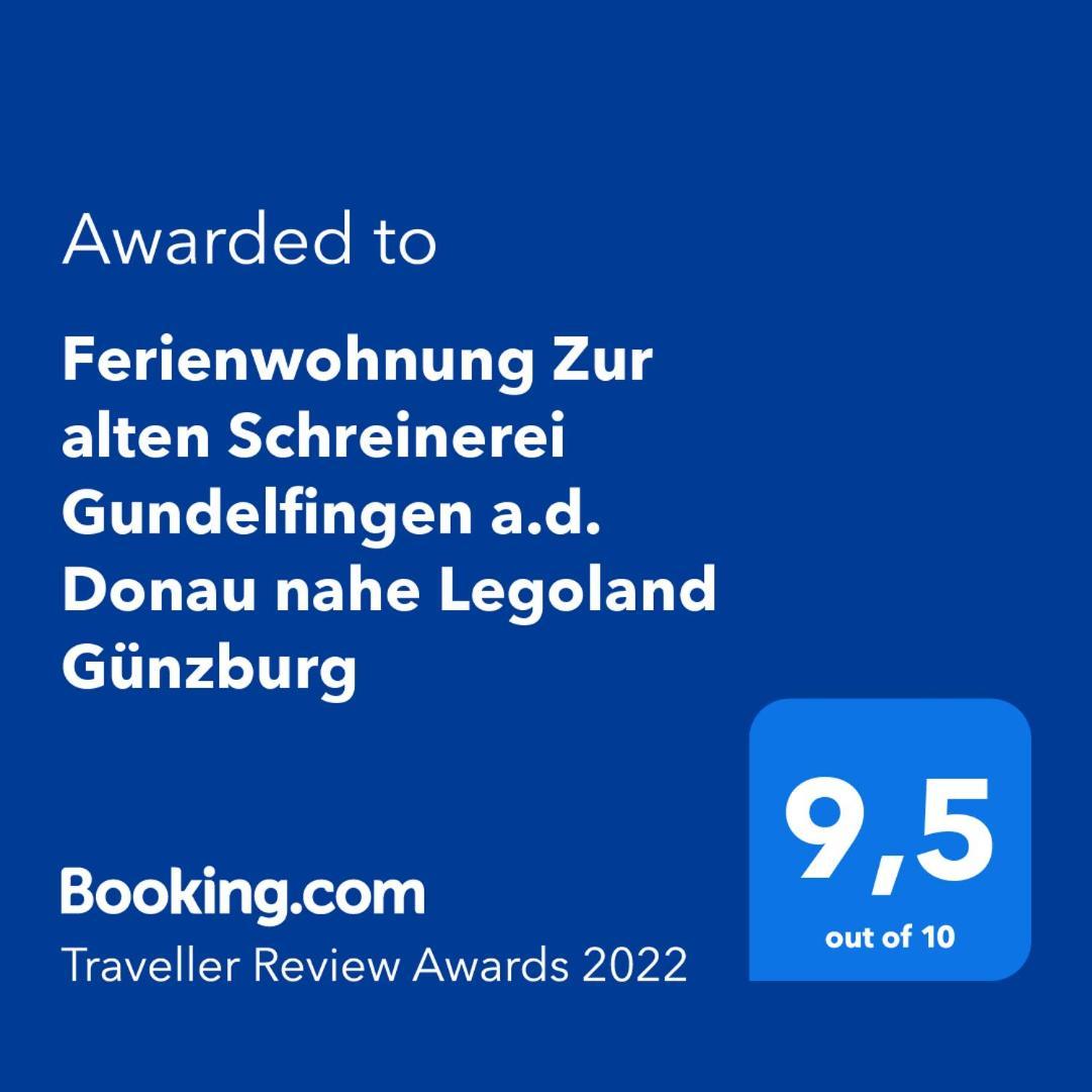 Ferienwohnung "Zur Alten Schreinerei" Gundelfingen - Donau Gundelfingen an der Donau Exterior foto